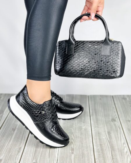 Tenis Negro Talipe (678)