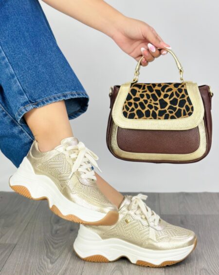 Tenis Dorado suela Evoltys N (640)