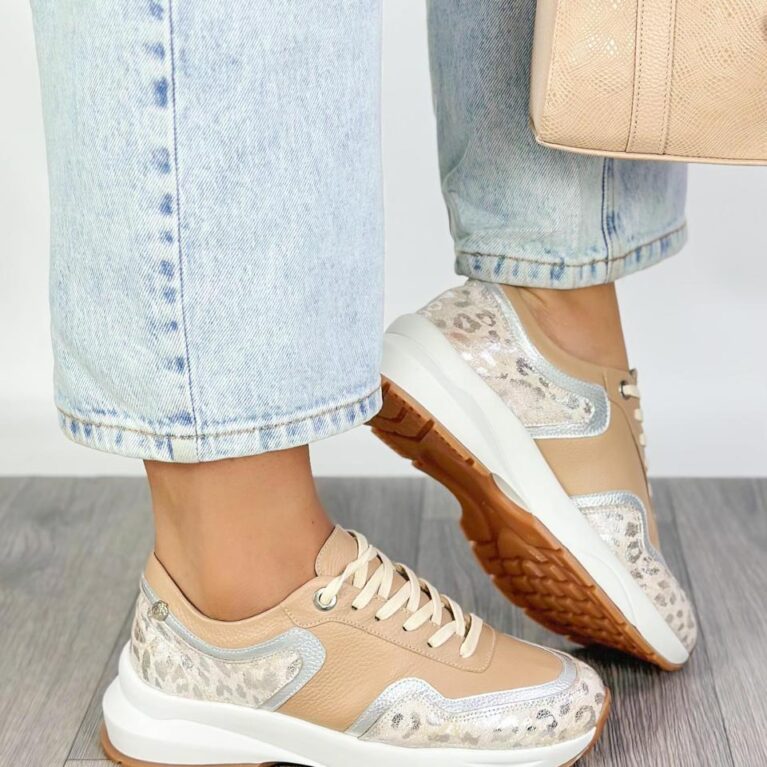 Tenis T Capuchino x Plata (T-464)