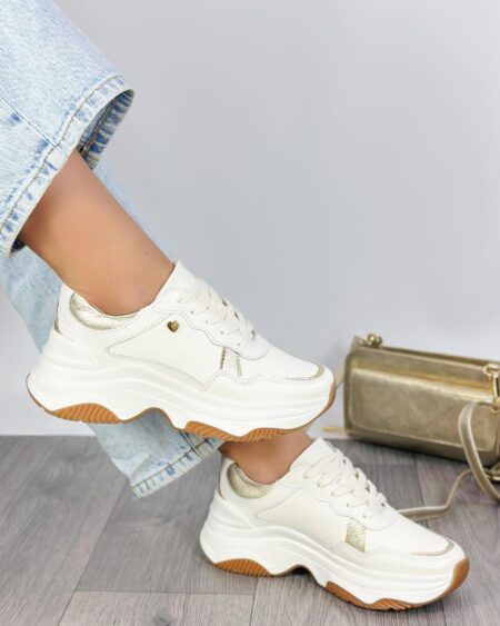 Tenis Talco x Dorado suela Evoltys N (640)