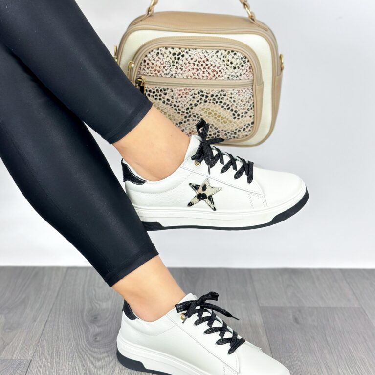 Tenis Star Talco con Negro (705)