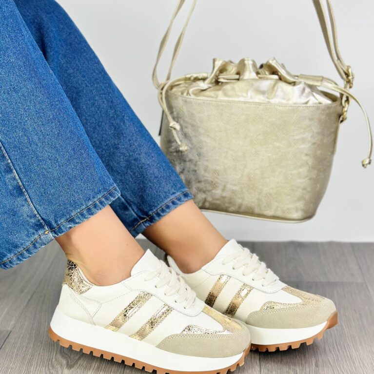 Tenis Talco con carnaza x Dorado V (703)
