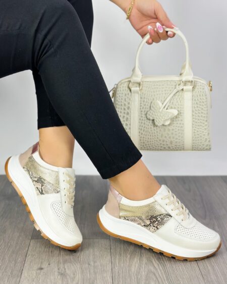 Tenis Talco x Dorado con Pitón (667)
