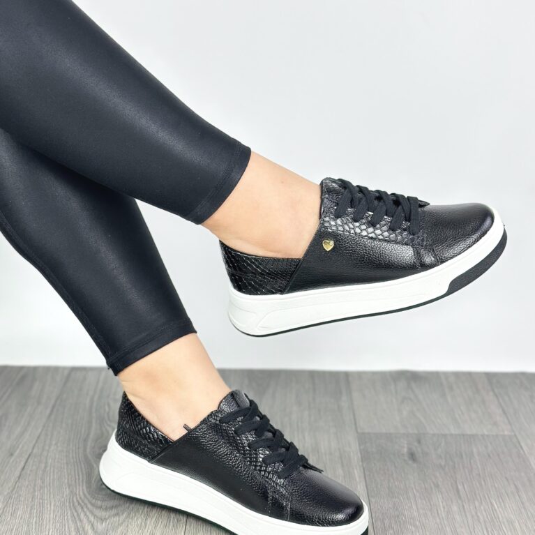 Tenis Negro Gecco (665)
