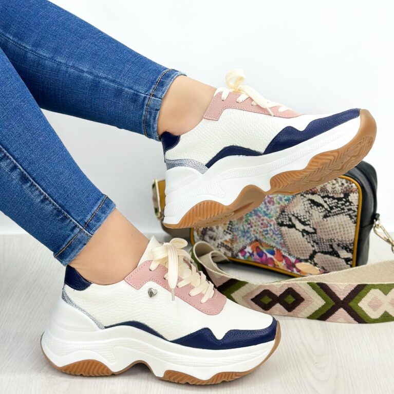 Tenis Talco Azul x Nude Evoltys (617)