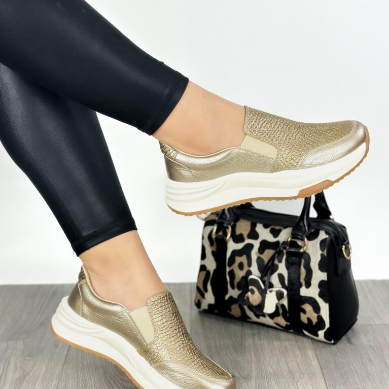 Tenis sin cordones Champagne (DP20)