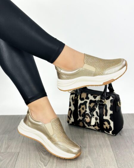 Tenis sin cordones Champagne (DP20)