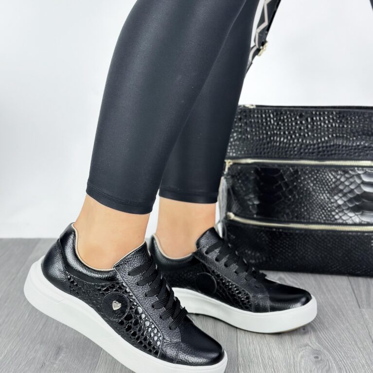 Tenis Negro Talipe C (DP95)