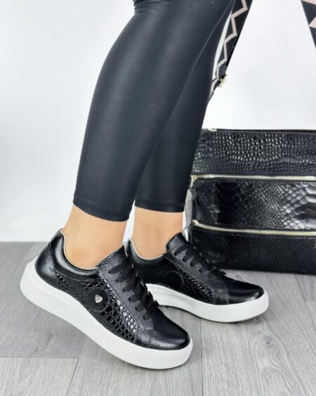 Tenis Negro Talipe C (DP95)