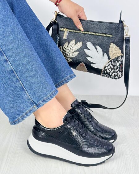 Tenis Negro Gecco Sharith (DP08)