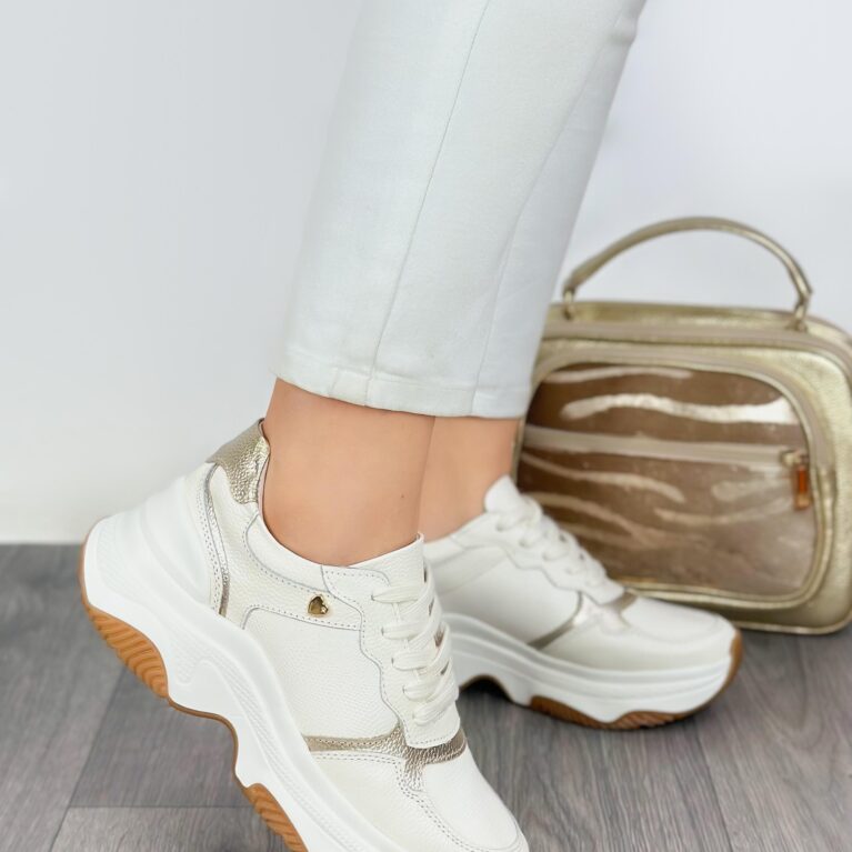 Tenis Talco con Dorado V (709)