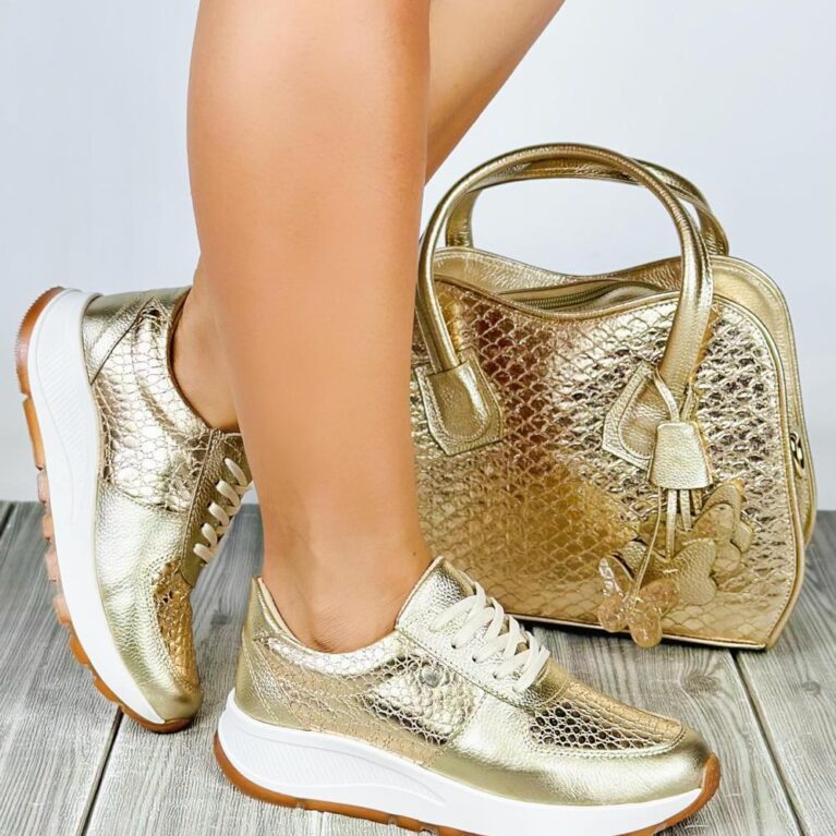 Tenis Dorado Talipe (678)
