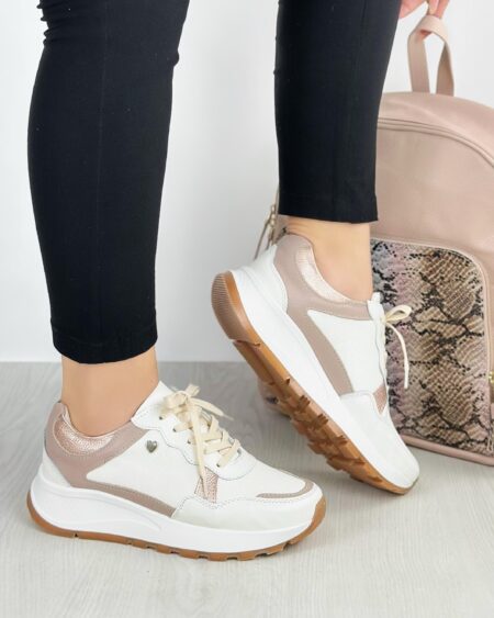 Tenis Talco x Taupe Oro Rosa sharith (640)