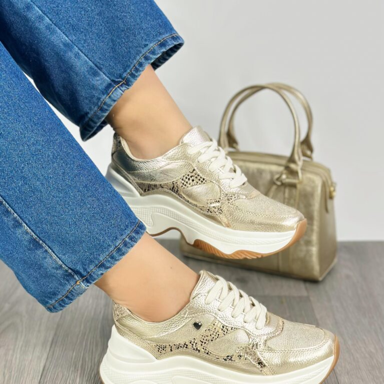 Tenis Dorado Cobra (687)