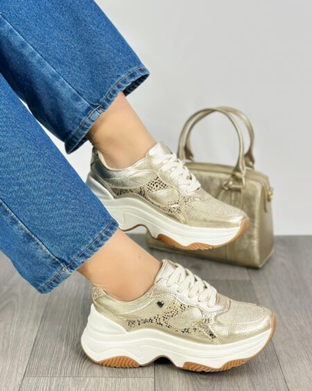 Tenis Dorado Cobra (687)