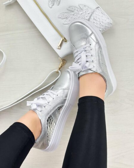 Tenis Plateado Talipe (680)