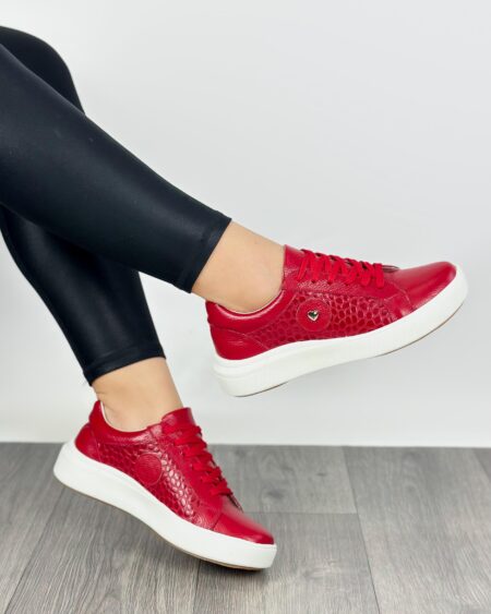 Tenis Rojo Talipe C (DP95)