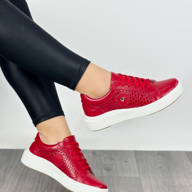 Tenis Rojo Talipe C (DP95)