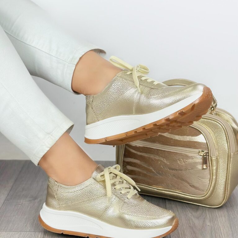 Tenis Dorado Spider (667)