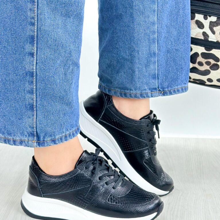 Tenis Negro Gecco (667)