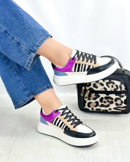 Tenis Star Talco x Fucsia