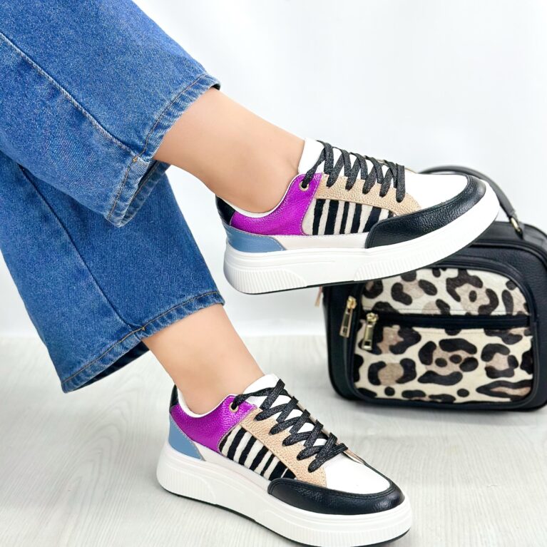 Tenis Star Talco x Fucsia