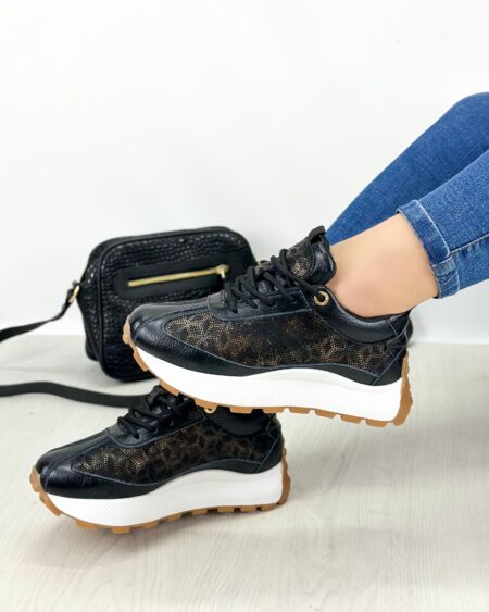 Tenis Negro x Folia (615)