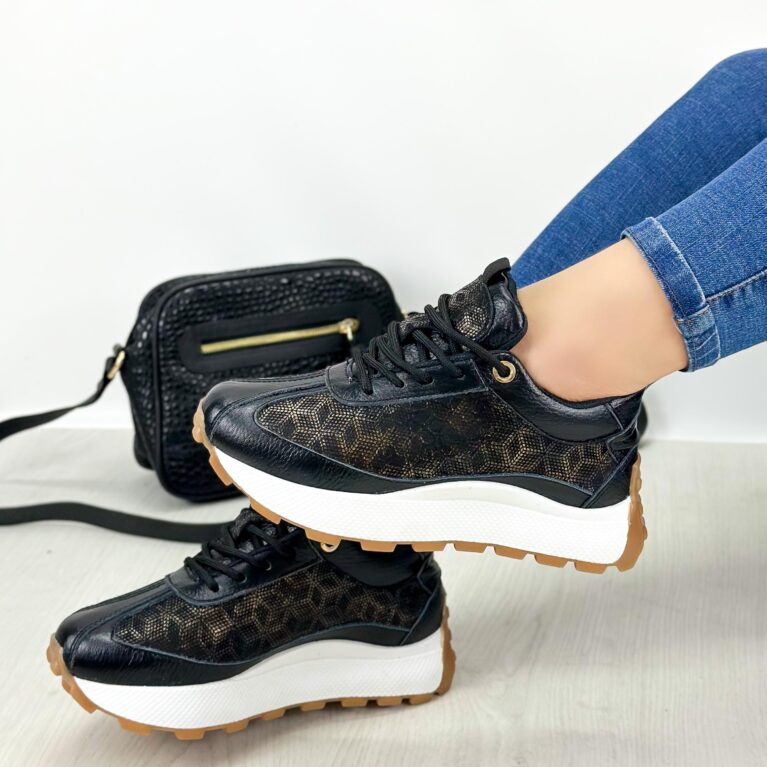 Tenis Negro x Folia (615)