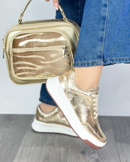 Tenis Dorado Velvet (DP09)