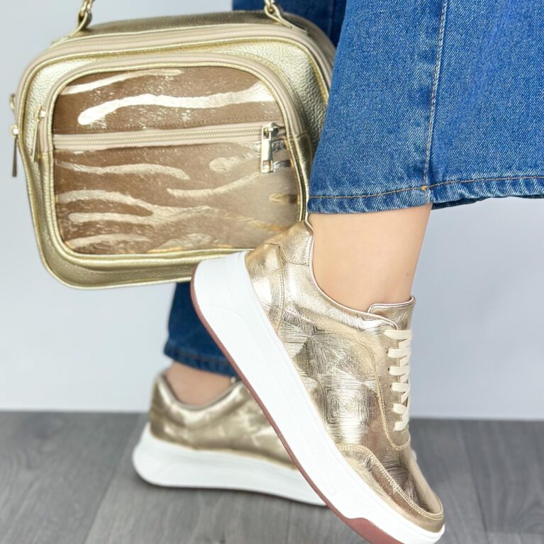 Tenis Dorado Velvet (DP09)