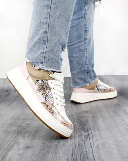 Tenis Star Talco x Rosa