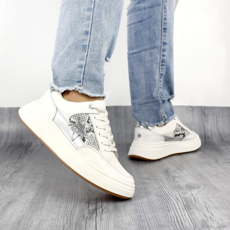 Tenis Star Talco x Plateado
