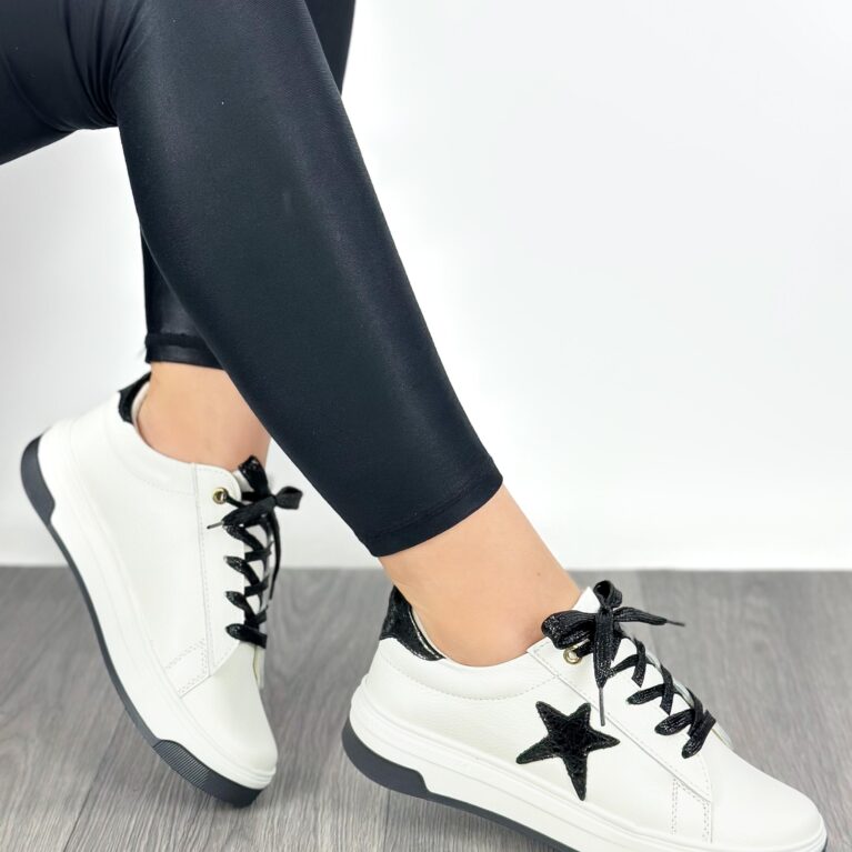 Tenis Star Talco con Negro N (705)