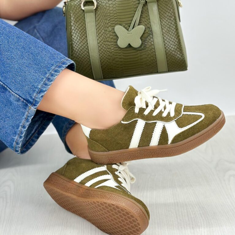 Tenis Verde Carnaza (717)