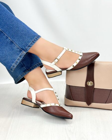 Tacón Madera Café x Talco (1247)