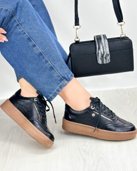 Tenis Negro x Oro (428)