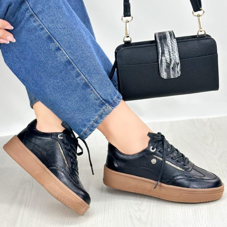 Tenis Negro x Oro (428)