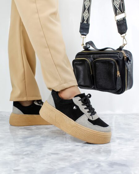 Tenis Lola Negro x Carnaza (721)