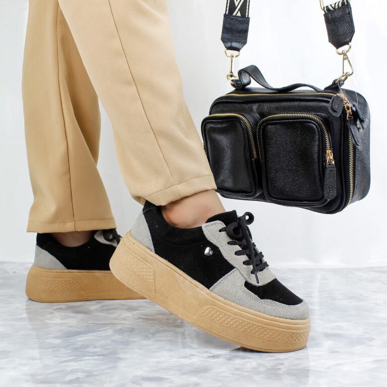 Tenis Lola Negro x Carnaza (721)