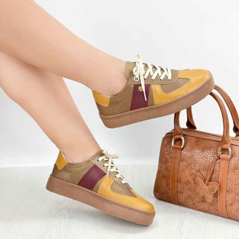 Tenis Ocre oscuro x Mostaza (2040)