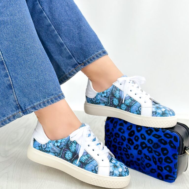 Tenis Mariposa Azul