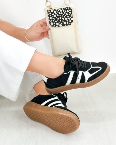 Tenis Negro x talco (717)