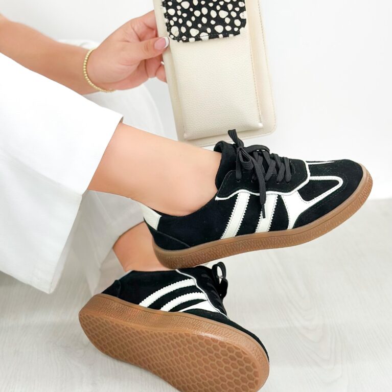 Tenis Negro x talco (717)