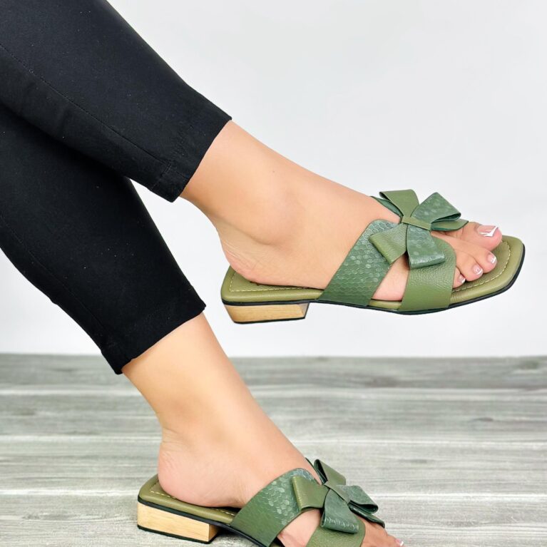 Tacón Verde Corbata (1120)