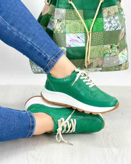 Tenis Verde Gecco (678)
