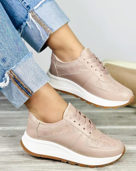 Tenis Taupe Diamante (667)