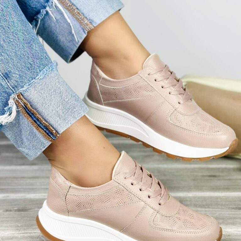 Tenis Taupe Diamante (667)