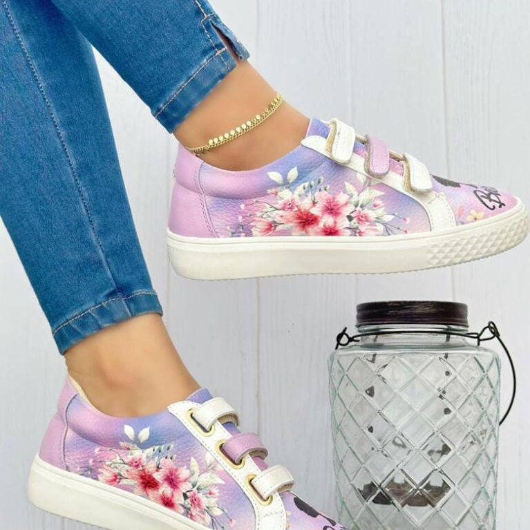 Tenis Barbie Morado (T-62)