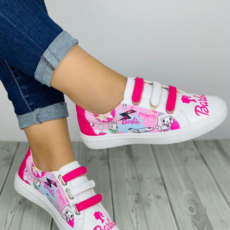 Tenis Barbie Fucsia (T-62)