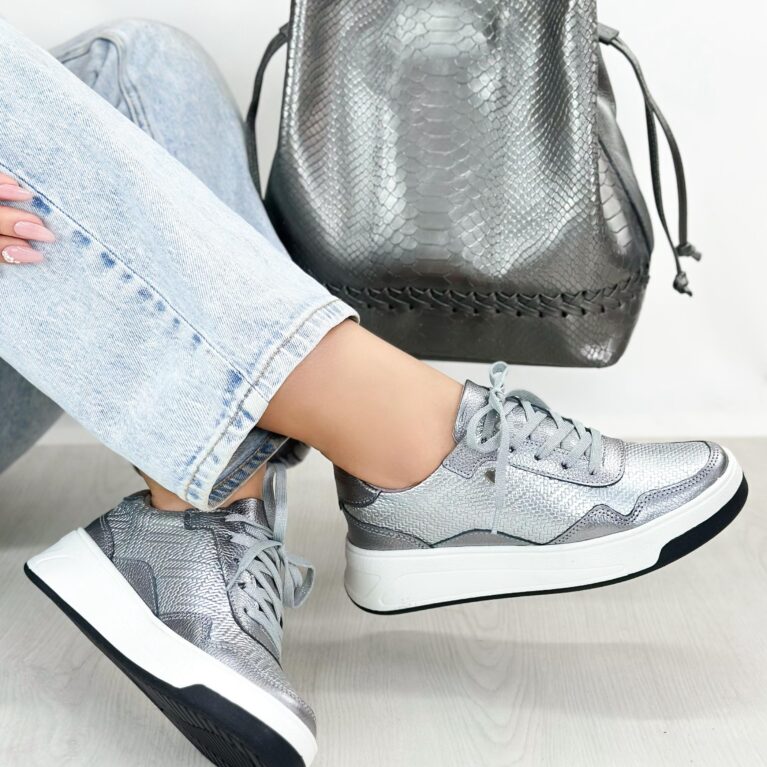 Tenis Plata x Plomo Zoe (617)